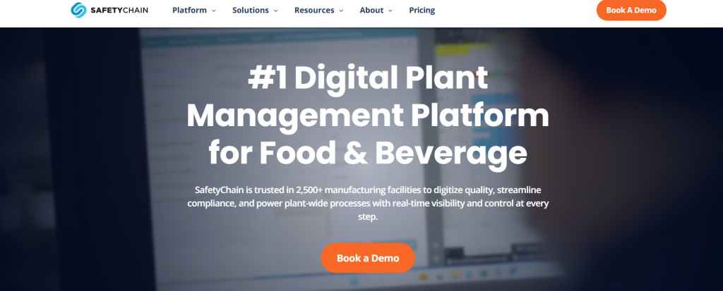 2 Safetychain - Top Food Safety Managament Software Guide
