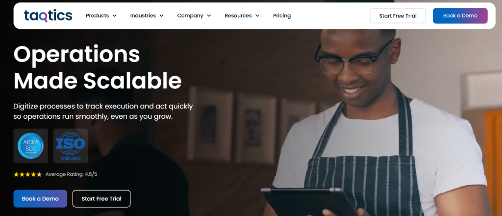 3 Taqtics - 3rd from best Goaudits alternatives